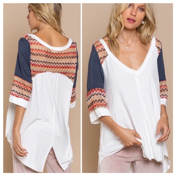 POL Tops - POL The “MISS-oni” Boho Knit Top
